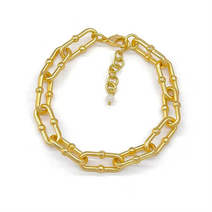 צמיד מהדק נייר מוזהב